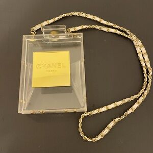 Lucite Purse in the style of